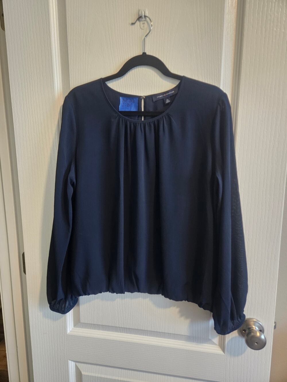Tommy Hilfiger Women's Long Sleeve Blouse